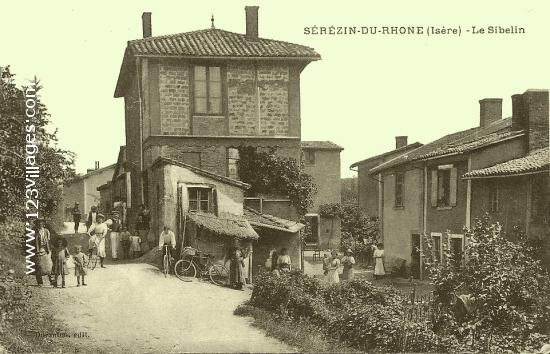 Carte postale de Sérézin-du-Rhône