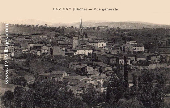 Carte postale de Savigny