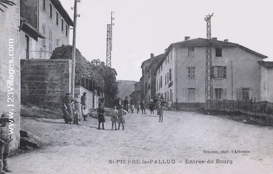 Carte postale de Saint-Pierre-la-Palud