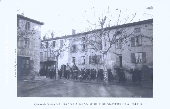 Carte postale de Saint-Pierre-la-Palud