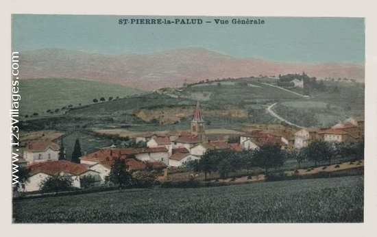 Carte postale de Saint-Pierre-la-Palud