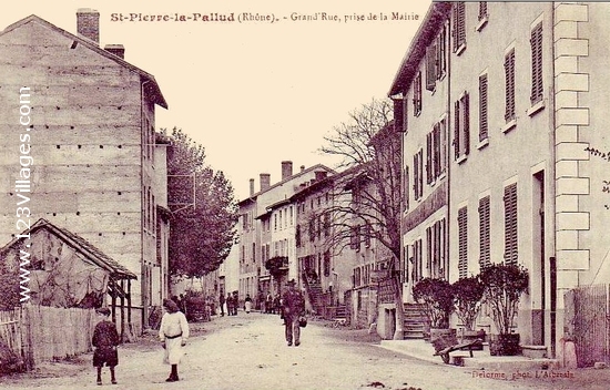 Carte postale de Saint-Pierre-la-Palud