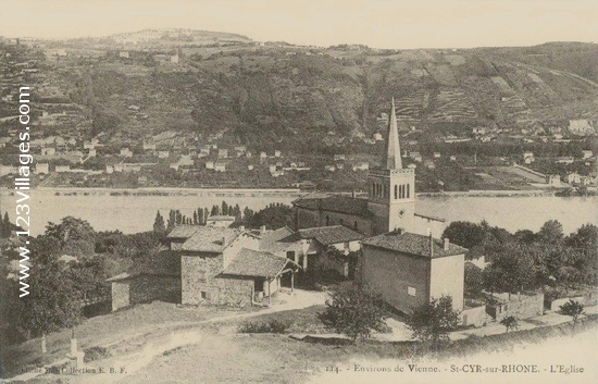 Carte postale de Saint-Cyr-sur-le-Rhône