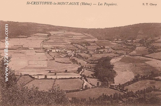 Carte postale de Saint-Christophe