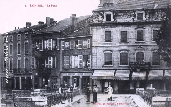 Carte postale de Sain-Bel