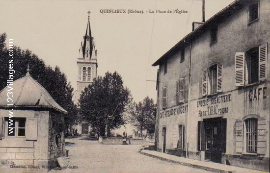 Carte postale de Quincieux