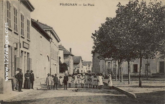 Carte postale de Pusignan