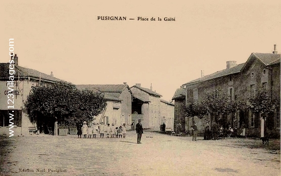 Carte postale de Pusignan