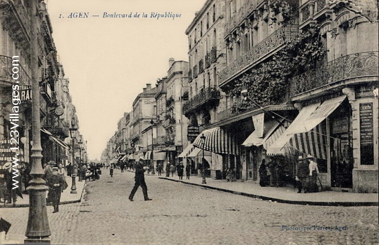 Carte postale de Agen