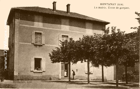 Carte postale de Montanay