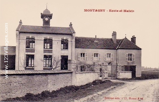 Carte postale de Montagny