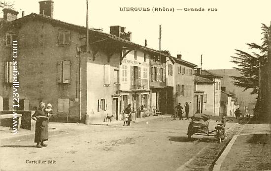 Carte postale de Liergues