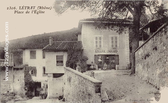 Carte postale de Létra