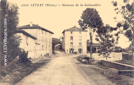 Carte postale de Létra