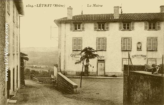 Carte postale de Létra