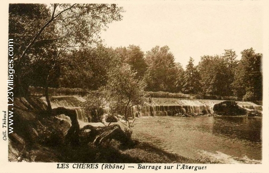 Carte postale de Les Chères