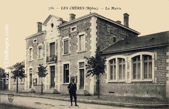 Carte postale de Les Chères