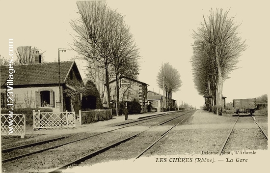 Carte postale de Les Chères