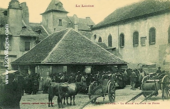 Carte postale de Mende