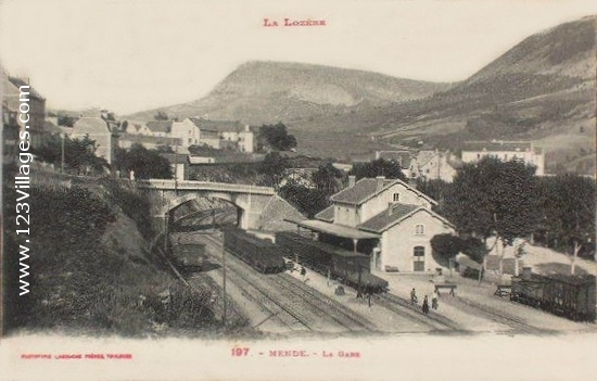 Carte postale de Mende