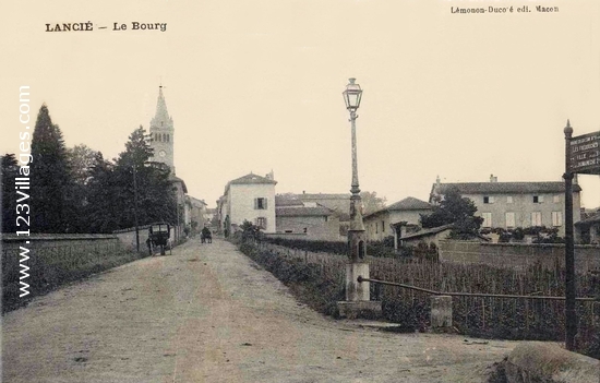 Carte postale de Lancié