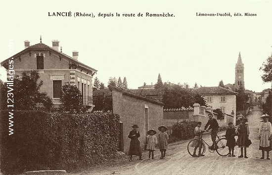 Carte postale de Lancié