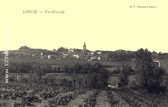 Carte postale de Lancié