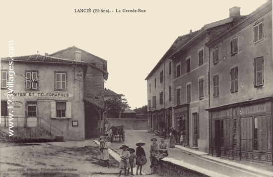 Carte postale de Lancié