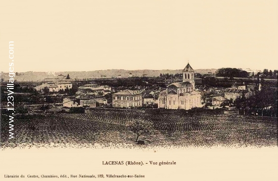 Carte postale de Lacenas