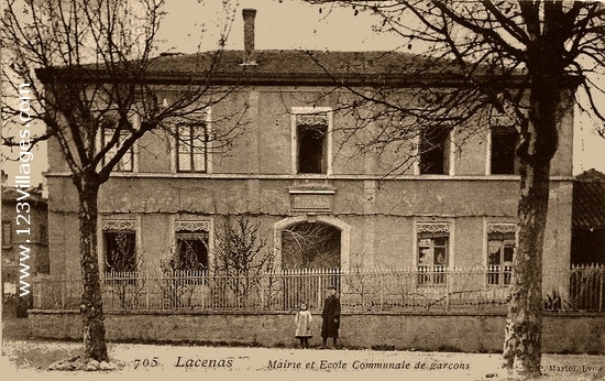 Carte postale de Lacenas