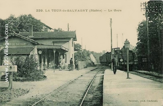 Carte postale de La Tour-de-Salvagny