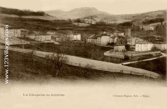 Carte postale de La Chapelle-de-Mardore