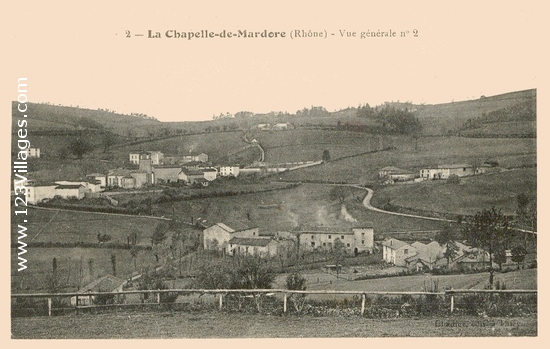 Carte postale de La Chapelle-de-Mardore