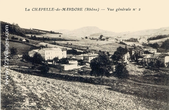 Carte postale de La Chapelle-de-Mardore