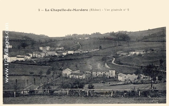 Carte postale de La Chapelle-de-Mardore