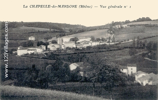 Carte postale de La Chapelle-de-Mardore