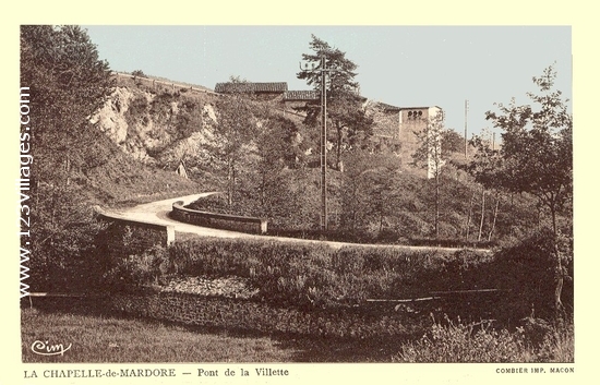 Carte postale de La Chapelle-de-Mardore