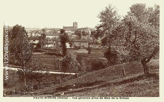 Carte postale de Haute-Rivoire