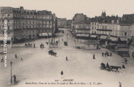 Carte postale de Angers