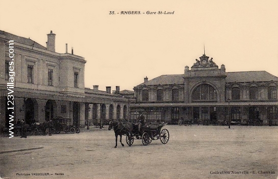 Carte postale de Angers