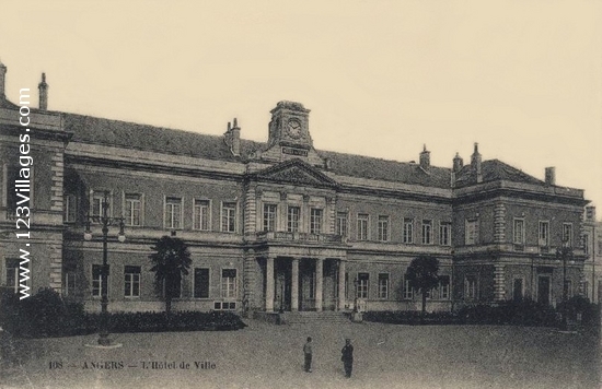 Carte postale de Angers