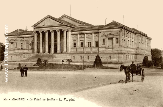 Carte postale de Angers