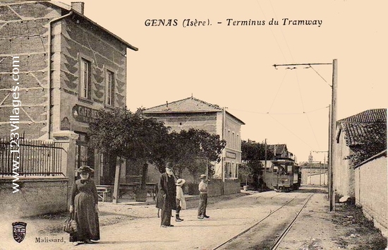 Carte postale de Genas