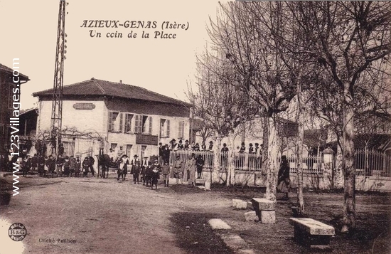 Carte postale de Genas