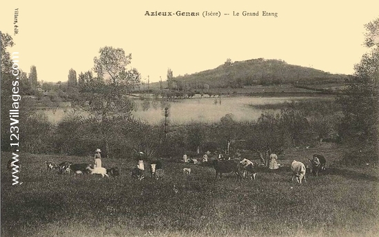 Carte postale de Genas