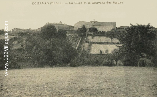 Carte postale de Échalas