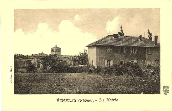 Carte postale de Échalas
