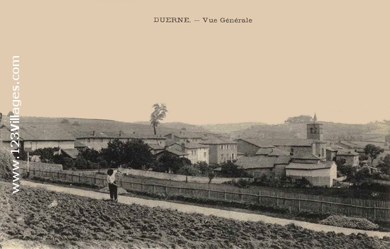 Carte postale de Duerne