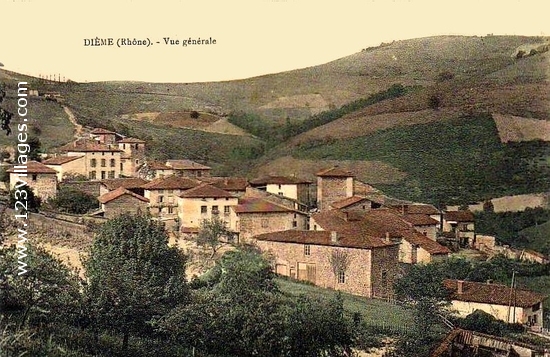 Carte postale de Dième