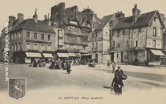 Carte postale de Saint-Lô